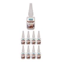 Kit 9 Adesivo Instantâneo Moveleiro 20g Tekbond Kit 9 Adesivo Instantâneo Moveleiro 20g Tekbond
