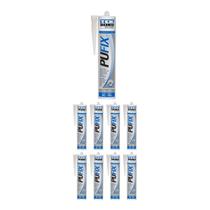 Kit 9 Adesivo Pu40 Fix Cinza 280ml Tekbond