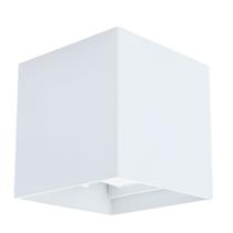 Kit 9 Arandela HUB Led 6W 3000K Duplo Facho Ajustáveis Bivolt Branca