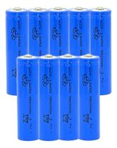 Kit 9 Bateria18650 Li-ion 9900mah 4.2v Lanterna Tática Nova