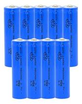 Kit 9 Bateria18650 Li-Ion 9900Mah 4.2V Lanterna Tática Nova