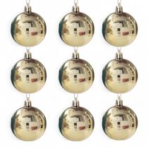Kit 9 Bolas De Natal 6cm Colorida Enfeite Natalino Decoração Kit 9 Bolas De Natal 6cm Colorida Enfeite Natalino Decoração