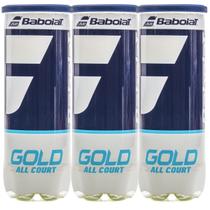 Kit 9 Bolas De Tênis Babolat Gold All Court Pack 3 Tubos Itf