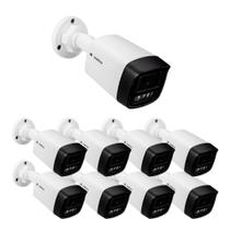 Kit 9 Câmeras IP 2 Megapixels 20m PoE VIP 1220 FULL COLOR + Intelbras Kit 9 Câmeras IP 2 Megapixels 20m PoE VIP 1220 FULL COLOR + Intelbras