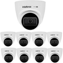 Kit 9 Câmeras Multi HD 2 Megapixels 2.8mm 30m Starlight VHD 3230 D SL Intelbras