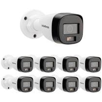 Kit 9 Câmeras Multi HD 2 Megapixels 20m VHD 1220 B FULL COLOR Intelbras