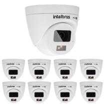 Kit 9 Câmeras Multi HD 2 Megapixels 20m VHD 1220 D FULL COLOR G8 Intelbras
