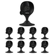 Kit 9 Câmeras Wi-Fi Inteligente Com Alarme e Armazenamento em Nuvem iMX C Black Intelbras Kit 9 Câmeras Wi-Fi Inteligente Com Alarme e Armazenamento em Nuvem iMX C Black Intelbras