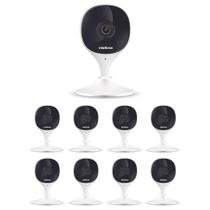 Kit 9 Câmeras Wi-Fi Inteligente Com Alarme e Armazenamento em Nuvem iMX C Intelbras