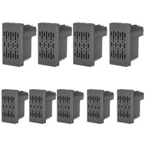 Kit 9 Campainha Cigarra Im Preta 220V Pial Plus+ 611041PT Kit 9 Campainha Cigarra Im Preta 220V Pial Plus+ 611041PT