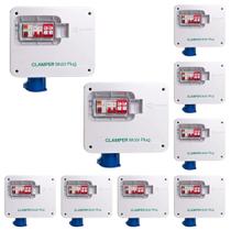 Kit 9 Clamper Mobi Plug - 110v/220v - 8kw - C I 024054 Kit 9 Clamper Mobi Plug - 110v/220v - 8kw - C I 024054