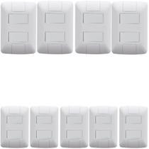 Kit 9 Conjunto Interruptor Simples + Paralelo 6a Tramontina Kit 9 Conjunto Interruptor Simples + Paralelo 6a Tramontina