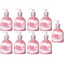 Kit 9 Cremes CANDY GIRL Mix Gel Virilha Morango Beijável Atc