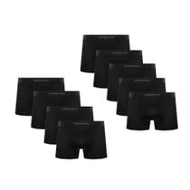 Kit 9 Cuecas Microfibra Boxer Box Modelo Sem Costura Infantil Menino