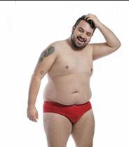 Kit 9 Cuecas Slip Tradicional Algodão Plus Size Extra Nawes