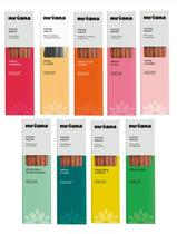 Kit 9 Cx Incenso Nirvana Natural Vegano Sem Carvão 120min