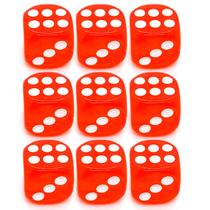 Kit 9 Dados Vermelhos 1mm Zé Pilintra Orixás Umbanda Erês Kit 9 Dados Vermelhos 1mm Zé Pilintra Orixás Umbanda Erês
