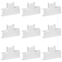 Kit 9 Derivação T Mata Junta 50X20mm Pial 29904X Branco Kit 9 Derivação T Mata Junta 50X20mm Pial 29904X Branco