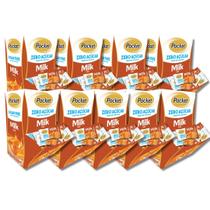 Kit 9 Displays Bala Pocket Zero Açúcar Sabor Leite 230g Kit 9 Displays Bala Pocket Zero Açúcar Sabor Leite 230g