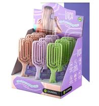 Kit 9 Escova De Cabelo Flexível Inca Anti-Frizz Mega Hair Profissional Dompel