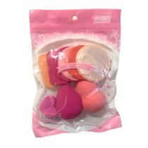 Kit 9 Esponjas de Maquiagem Beauty Make Up - Comfort Classic