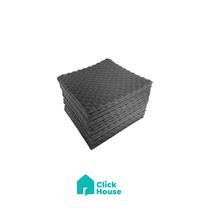 Kit 9 Espuma Painel Ondulado Acústica Antichamas 50x50x2 Cm