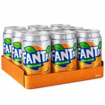 Kit 9 Fanta Laranja Sem Açúcar 350ml Kit 9 Fanta Laranja Sem Açúcar 350ml