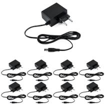 Kit 9 Fontes de Alimentação 12V 1A AC/DC EF 1201 L Intelbras