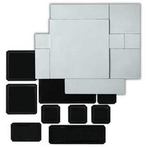 Kit 9 Formas Mosaico Liso - 602