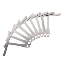 Kit 9 Gabarito Medidor Raio Guitarra, Violão, Baixo Musical