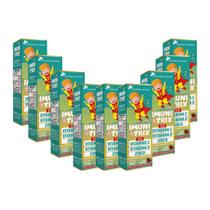KIT 9 Imunitrix Kids (Vit. C +D+Zinco) 30ml Sabor Morango - Flora Nativa