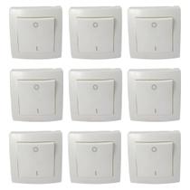 Kit 9 Interruptor Legrand Bipolar 250v 25a Sistema X 675003 Kit 9 Interruptor Legrand Bipolar 250v 25a Sistema X 675003