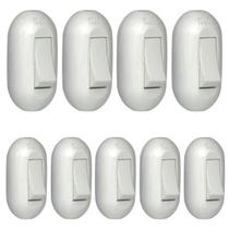 Kit 9 Interruptor Pial 40276 Cordão P/ Campainha Simples Kit 9 Interruptor Pial 40276 Cordão P/ Campainha Simples