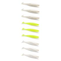 Kit 9 Iscas Artificiais Para Pesca Monster 3X Slow Shad 12cm Kit 9 Iscas Artificiais Para Pesca Monster 3X Slow Shad 12cm