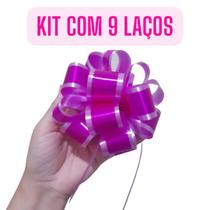 Kit 9 Laços Bola Prontos Presente Aniversário Mães Namorados - ALBANO