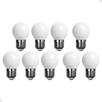 Kit 9 Lâmpada Bolinha G45 Led 3000K/4000K/6500K Bivolt 4,8W Kit 9 Lâmpada Bolinha G45 Led 3000K/4000K/6500K Bivolt 4,8W