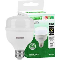 Kit 9 Lampada Bulbo 20W Luz Neutra Suave 4000K Alta Potencia