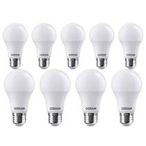 Kit 9 Lâmpada Econ. Led Bulbo E 27 9w 3000k Br Quente Osram Cor Da Luz Branco-quente 110v/220v