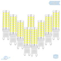 Kit 9 Lâmpadas De Led Halopin G9 10W Branco Frio (6000K) Kit 9 Lâmpadas De Led Halopin G9 10W Branco Frio (6000K)