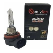 Kit 9 lampadas halogena h9 65w 12v qualyten atacado