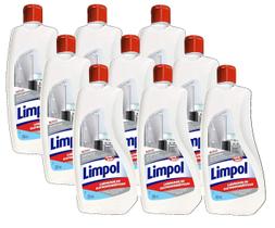 kit 9 Limpador Eletrodomésticos Limpol Bom Bril 200ml