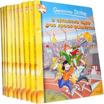 Kit 9 Livro Infantil Com Histórias Ilustradas Coleção Geronimo Stilton Kit 9 Livro Infantil Com Histórias Ilustradas Coleção Geronimo Stilton