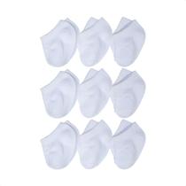 Kit 9 Meias Colegial Baby Puket Cano Curto Bebê Conforto
