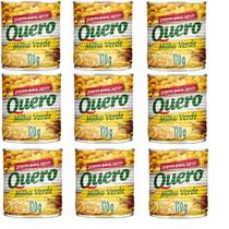 Kit 9 Milho Verde Quero 170Gr Lata