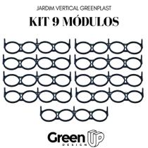 Kit 9 módulos GREENPLAST de 1 metro