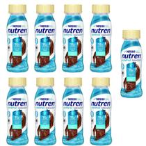 Kit 9 Nutren Control Diet Chocolate Complemento Alimentar 200ml