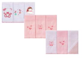 Kit 9 panos de boca incomfral baby