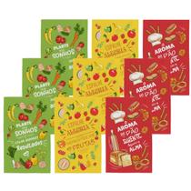 Kit 9 Panos De Copa Estampado Teka Primore 40 x 65 cm Kit 9 Panos De Copa Estampado Teka Primore 40 x 65 cm