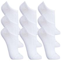 Kit 9 par meia lupo masculina soquete sapatilha invisivel