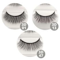 Kit 9 Pares Cilios Realista 3d Efeito Natural Luxo Kit 9 Pares Cilios Realista 3d Efeito Natural Luxo